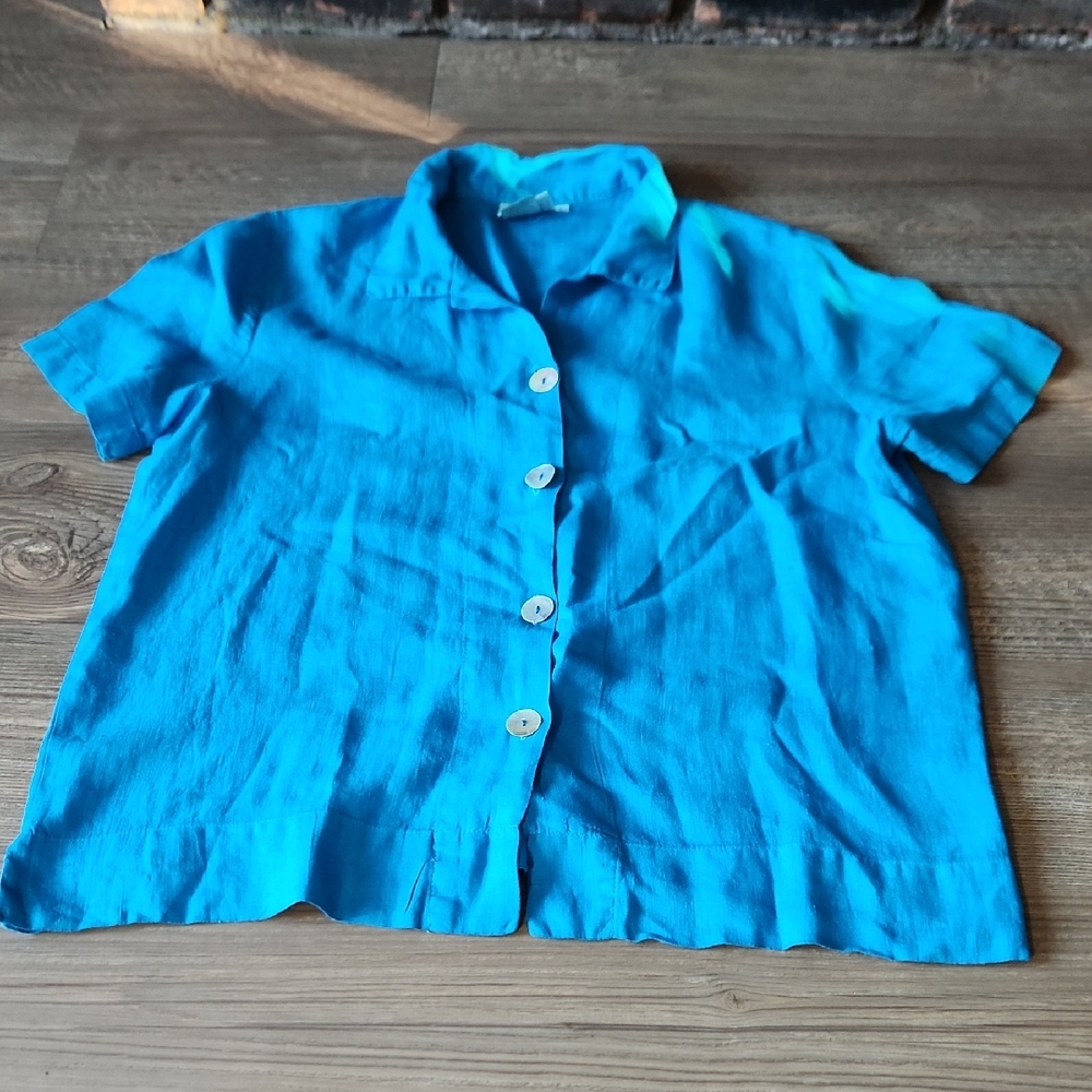 Hot Cotton Linen Top